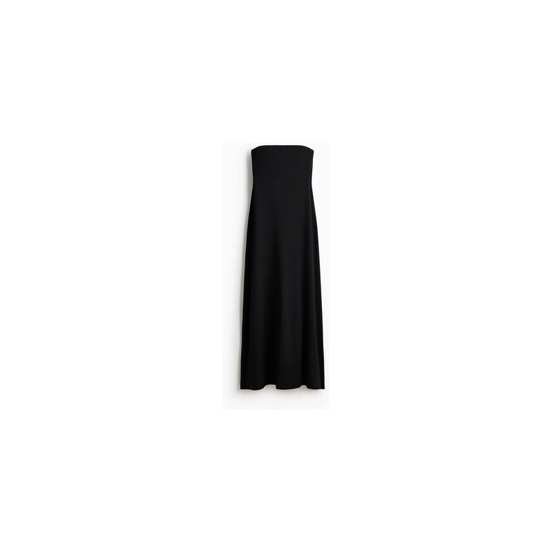 H&M - Maxišaty bandeau - Černá