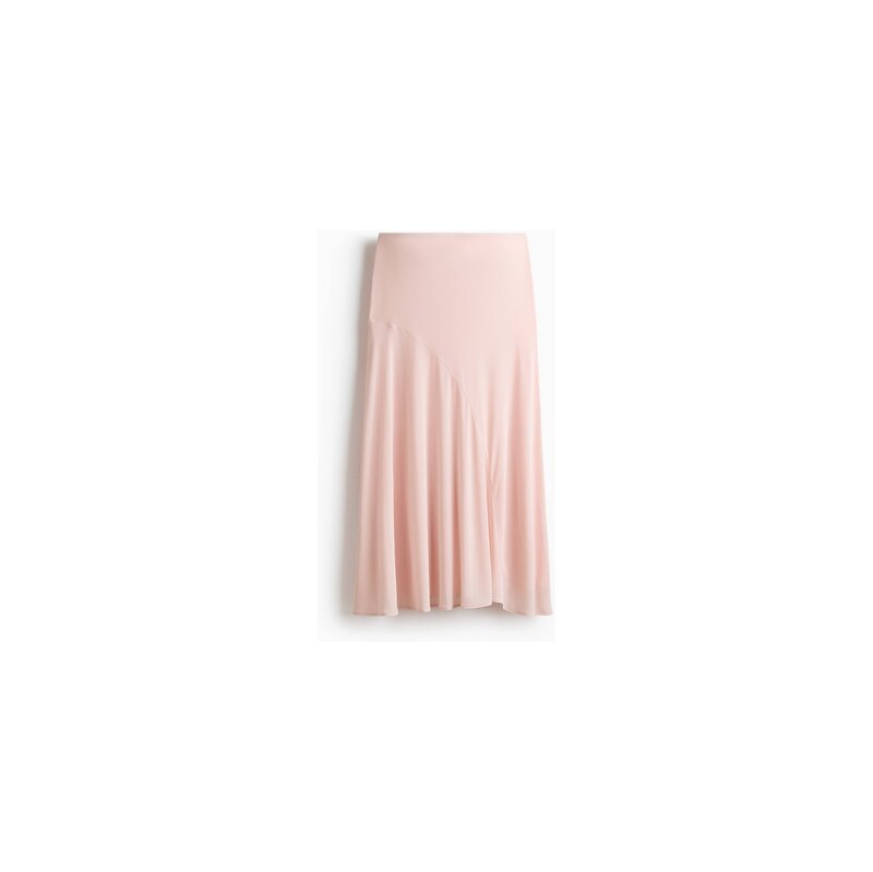 H&M - Áčková sukně midi - Světle Růžová
