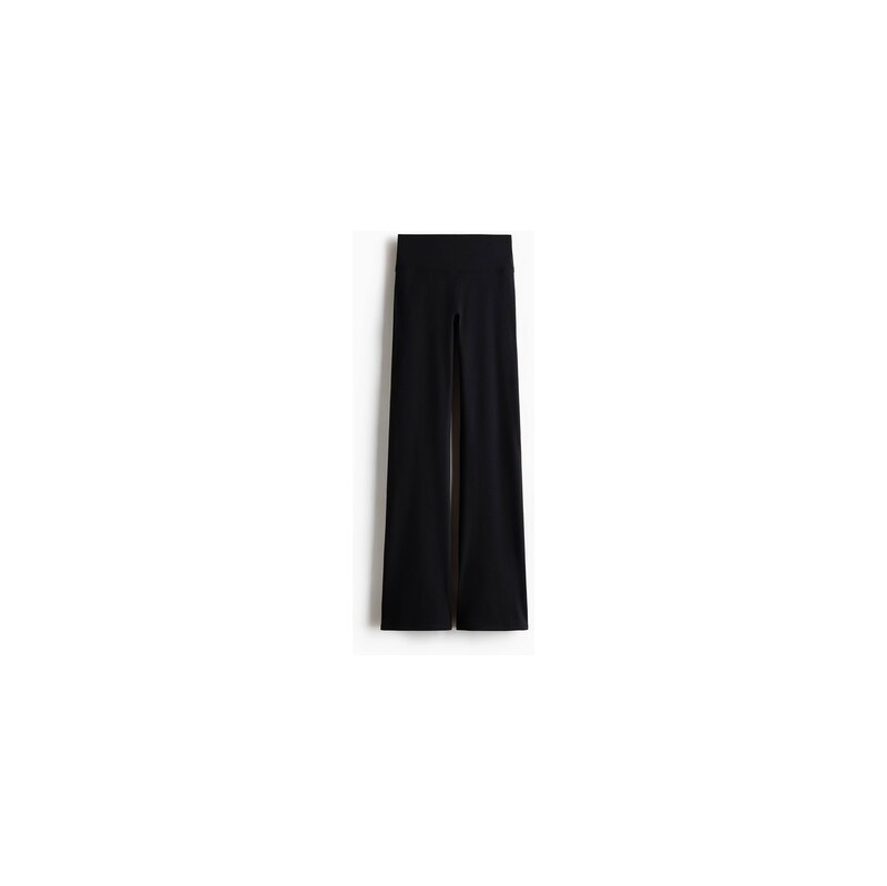 H&M - Legíny Tall Flared SoftMove - Černá