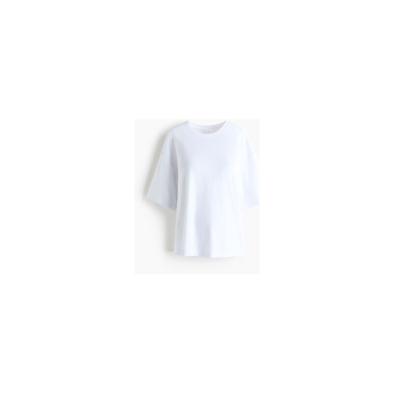 H&M - MAMA Tričko Loose Fit - Bílá