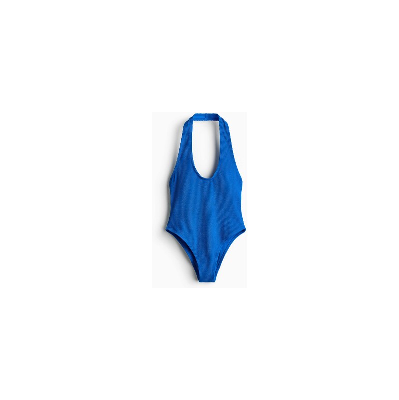 H&M - Jednodílné plavky High Legs vyztuženými košíčky - Jasně