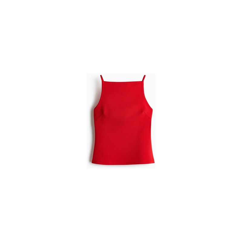 H&M - Tílko - Jasně Červená