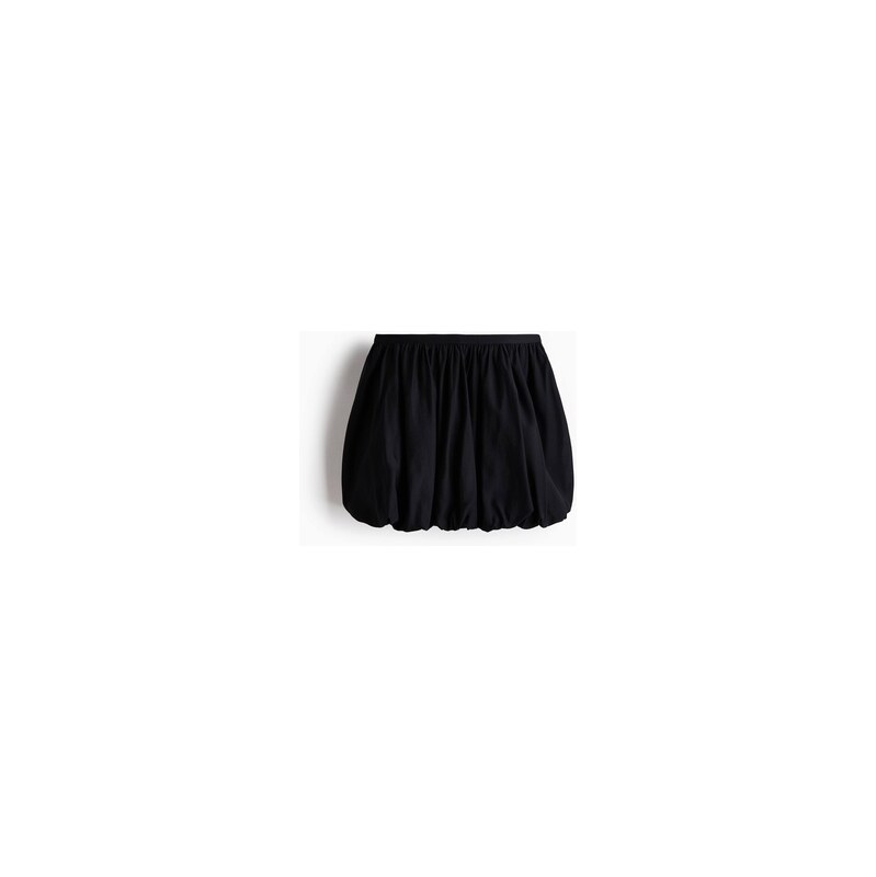 H&M - Minisukně s bublinovým lemem - Černá