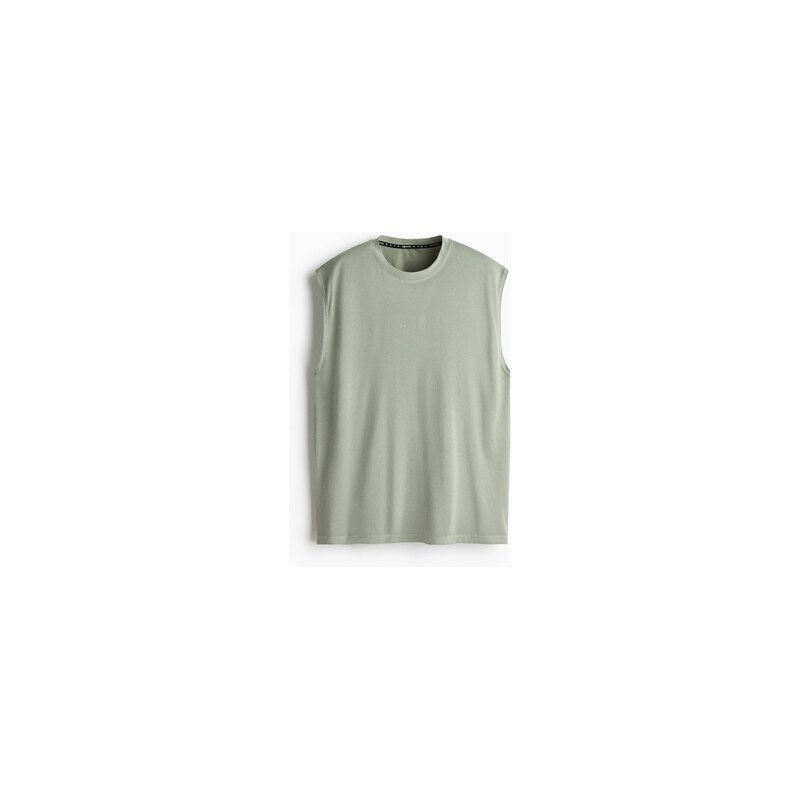 H&M - Sportovní tílko Loose Fit - Zelená Matcha