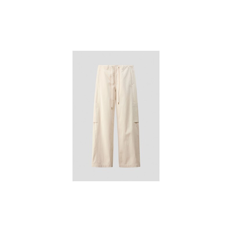 H&M - Kalhoty cargo Loose Fit - Světle Béžová