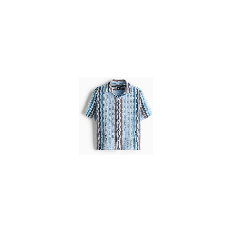 H&M - Pletená košile resorts rozhalenkou Regular Fit -