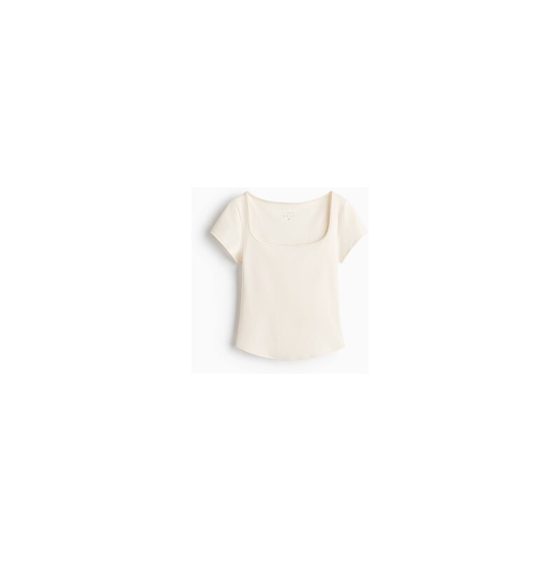 H&M - Sportovní top SoftMove - Slonovinová