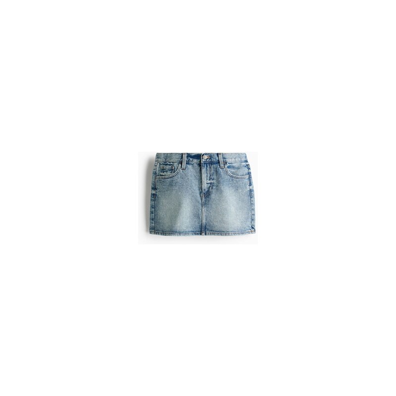 H&M - Minisukně - Denim Blue