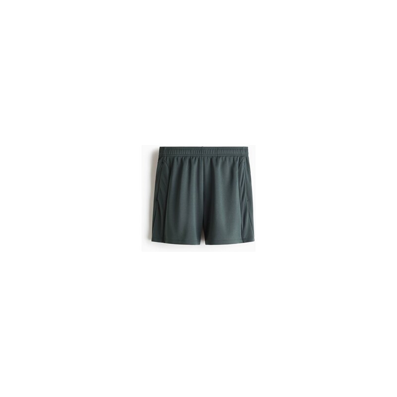 H&M - Fotbalové šortky DryMove - Borovicově Zelená