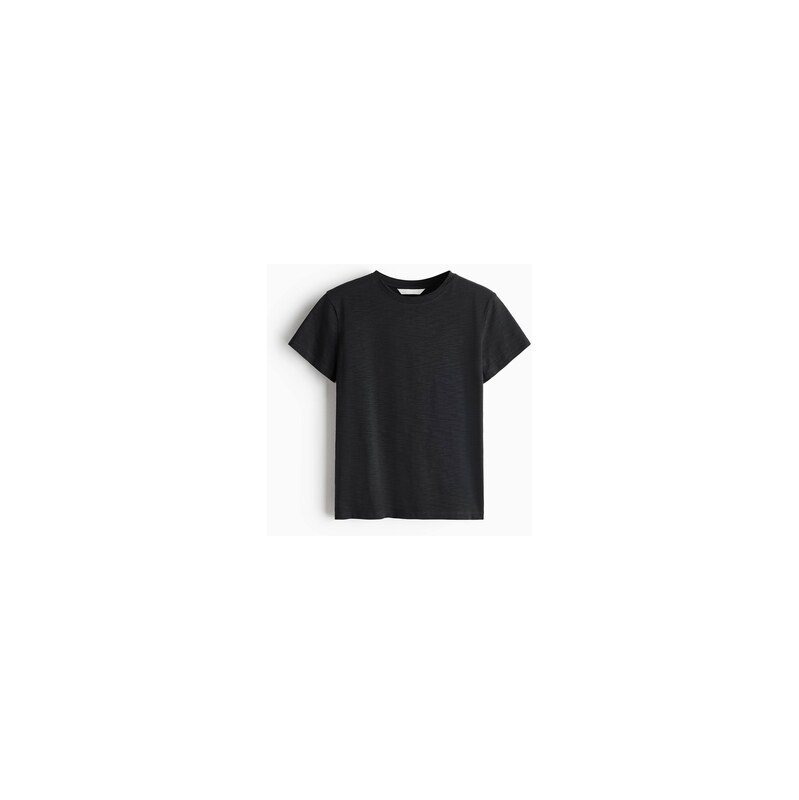 H&M - Přiléhavé tričko - Černá