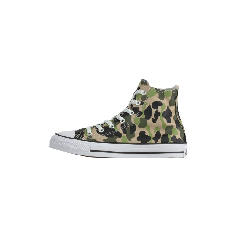 CONVERSE Tenisky CTAS cappuccino / olivová / kiwi / černá