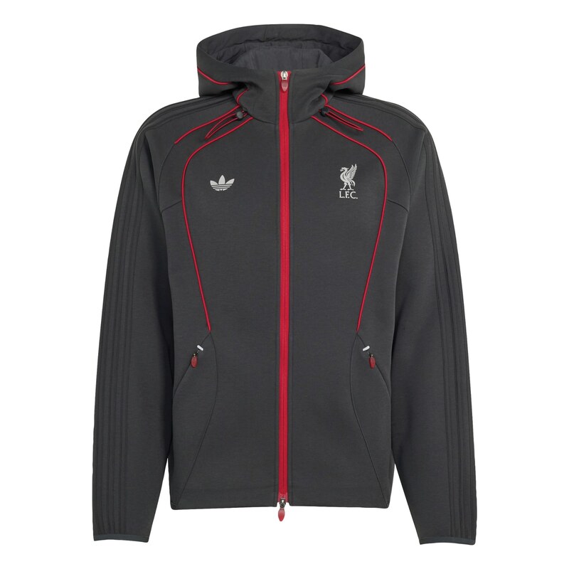 ADIDAS ORIGINALS Mikina Lfc Teamgeist 26 antracitová / červená