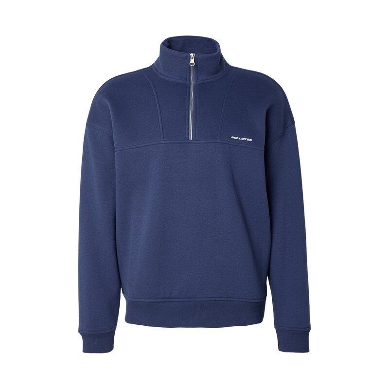 HOLLISTER Mikina CLEAN CUT CLASSICS námořnická modř