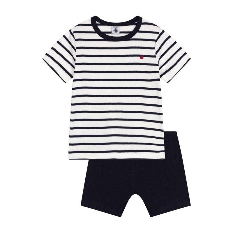 PETIT BATEAU Sada tmavě modrá / bílá