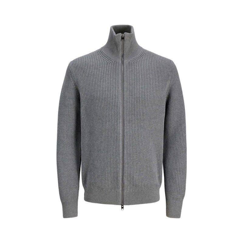 JACK & JONES Kardigan Blastandfort šedá