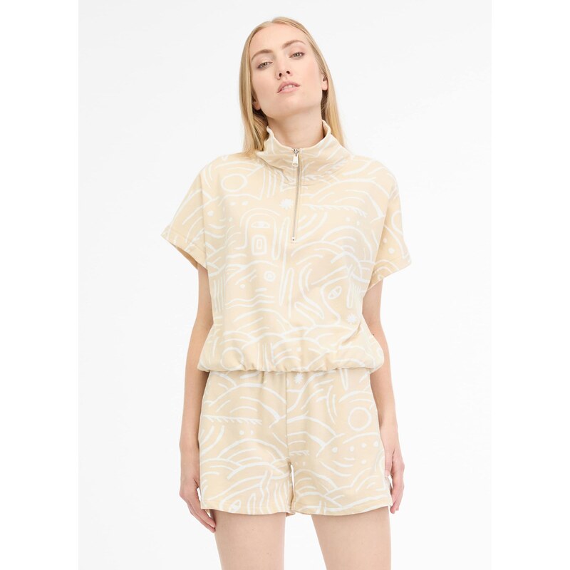 Ragwear Mikina světle béžová