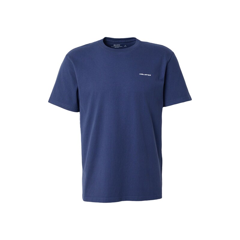HOLLISTER Tričko námořnická modř