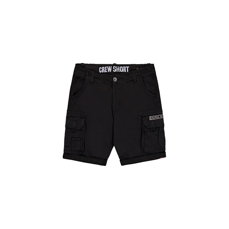 ALPHA INDUSTRIES Kapsáče černá / bílá