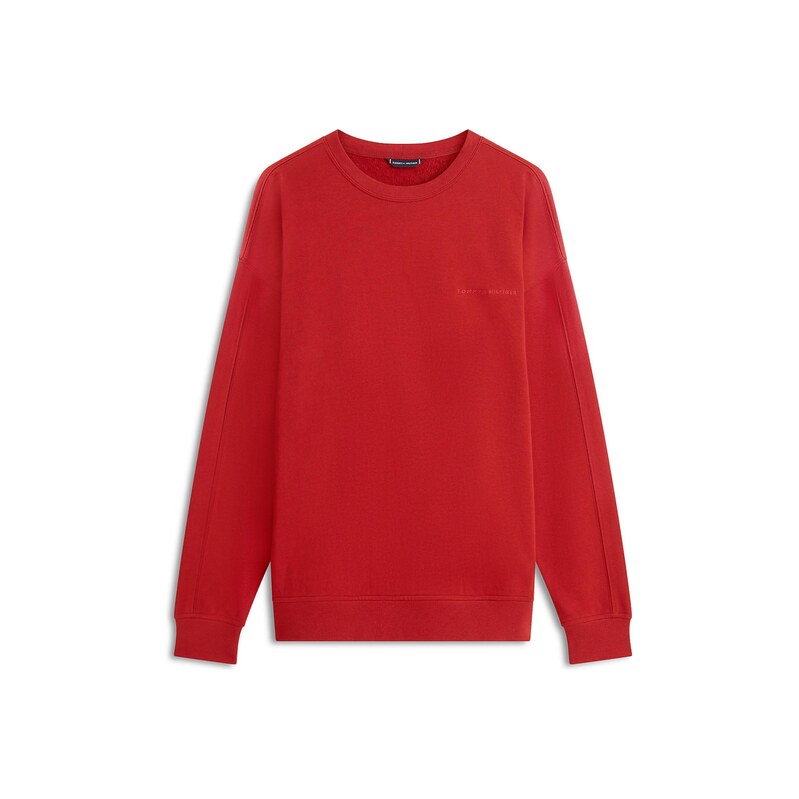 TOMMY HILFIGER Mikina Essential červená