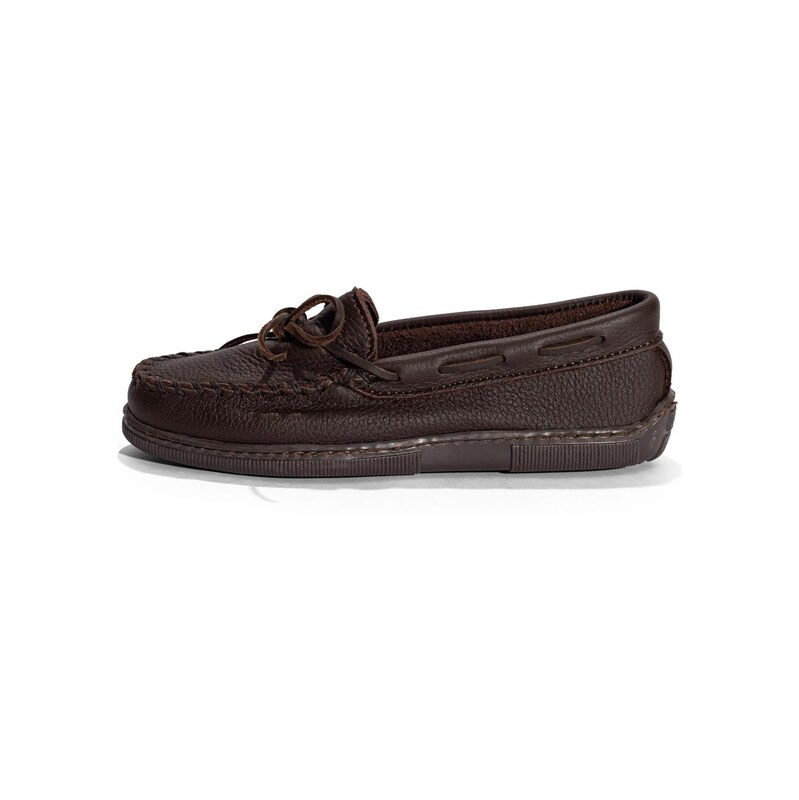 Minnetonka Mokasíny Moosehide Classic hnědá