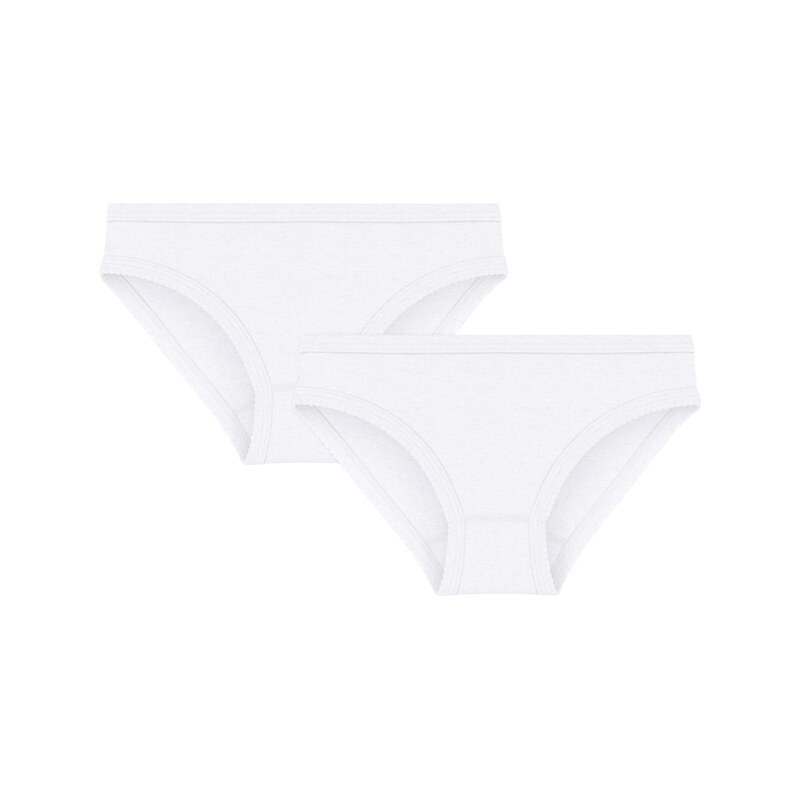 PETIT BATEAU Spodní prádlo bílý melír
