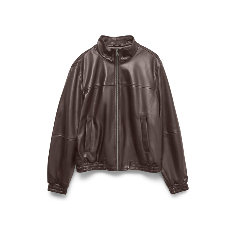 VERO MODA Přechodná bunda VMCaiaava hnědá