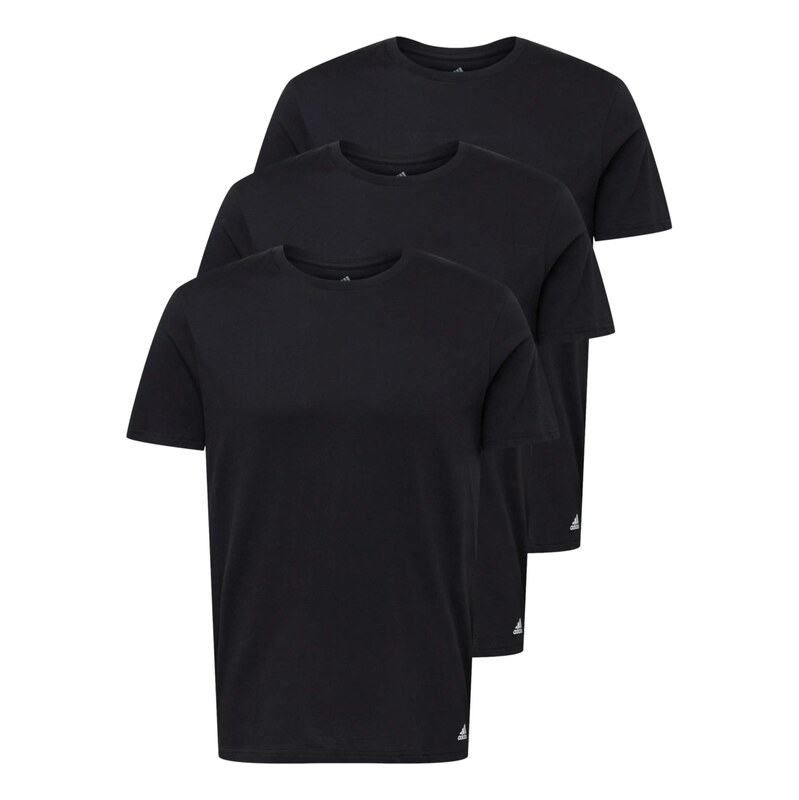 ADIDAS SPORTSWEAR Funkční tričko černá / bílá