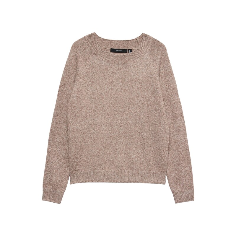 VERO MODA Svetr VMDoffy hnědý melír