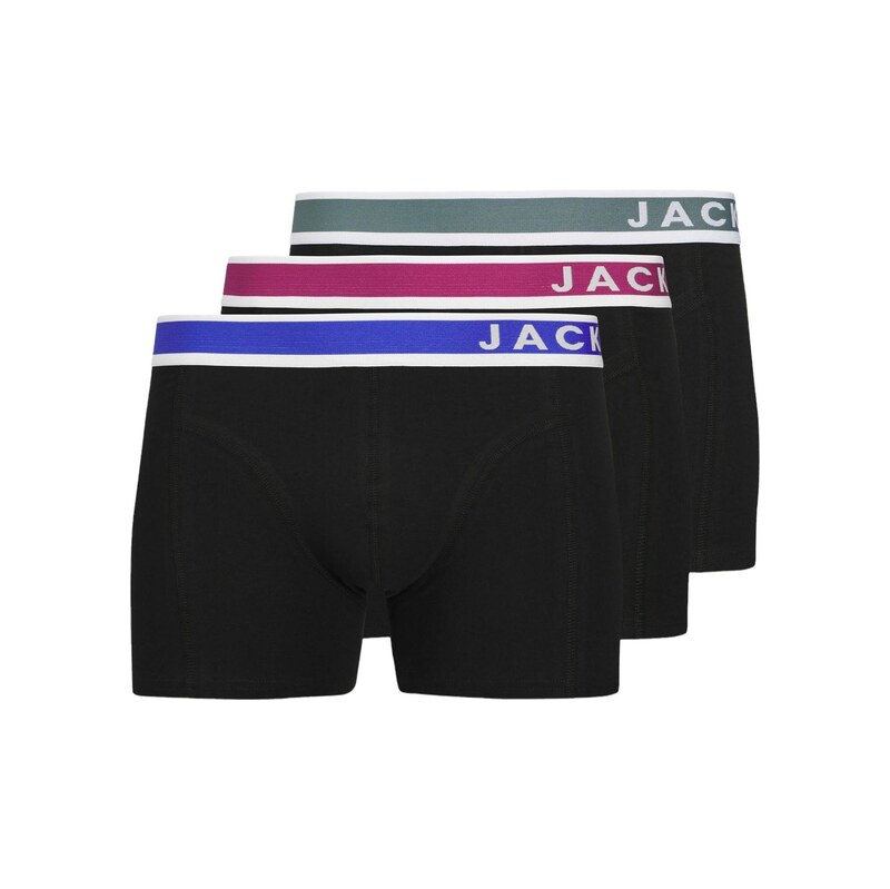 JACK & JONES Boxerky Easton černá
