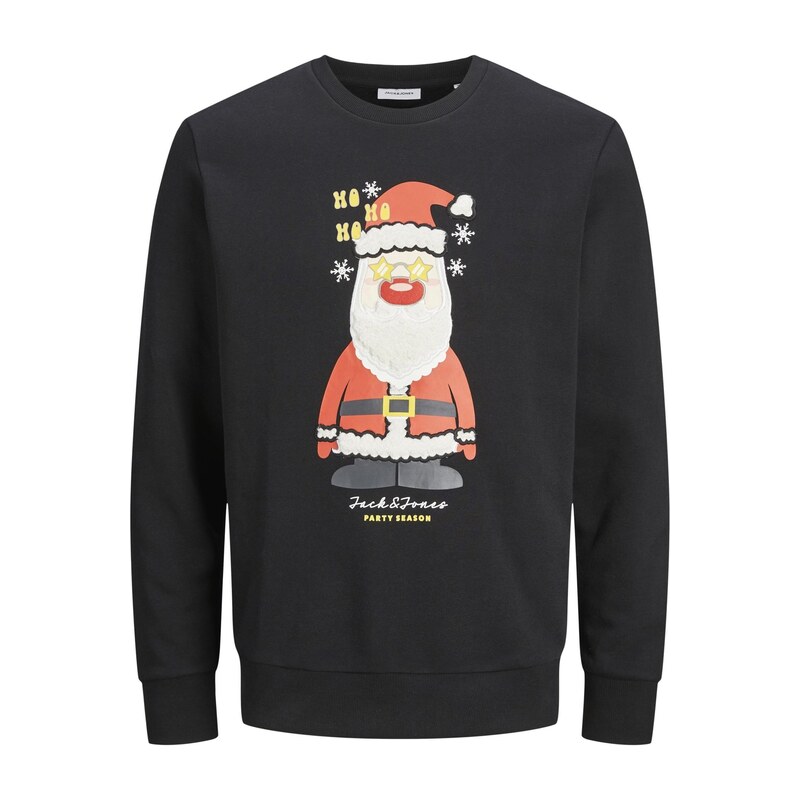 JACK & JONES Mikina JJXmas Jolly zlatě žlutá / červená / černá /