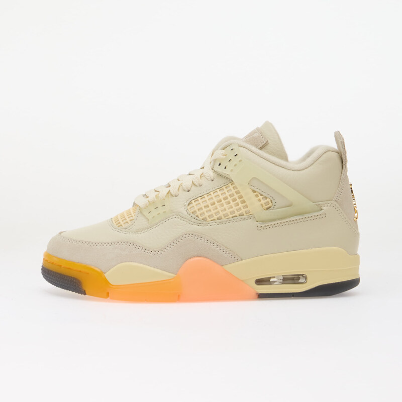 Air Jordan 4 Retro Birds of Paradise Coconut Milk/ Muslin-Bright