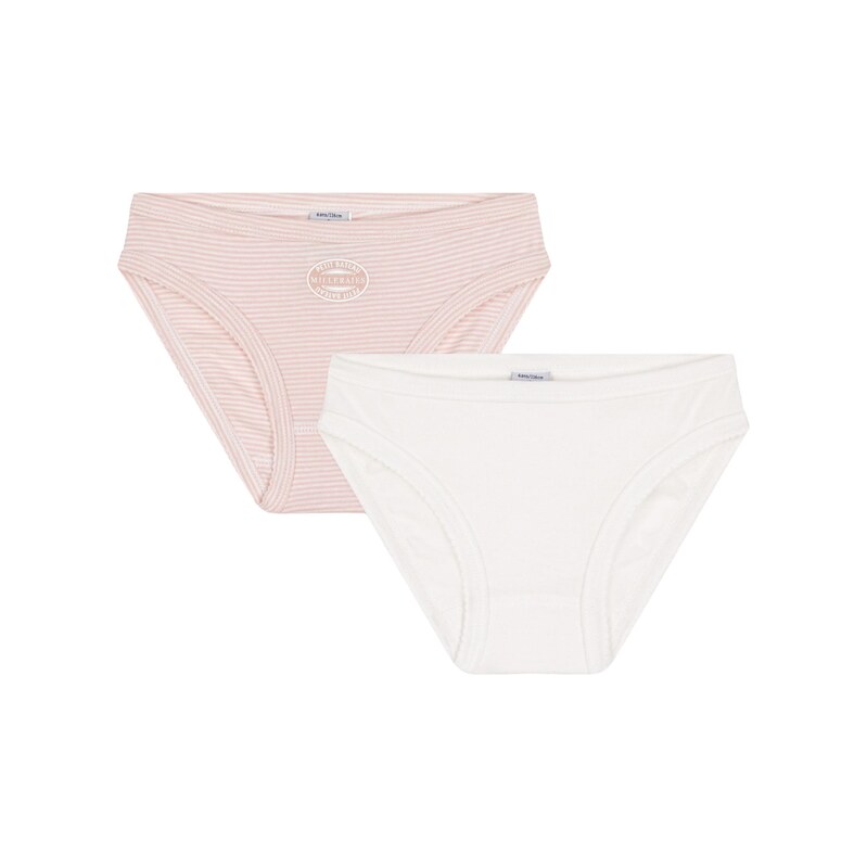 PETIT BATEAU Spodní prádlo pudrová / bílá