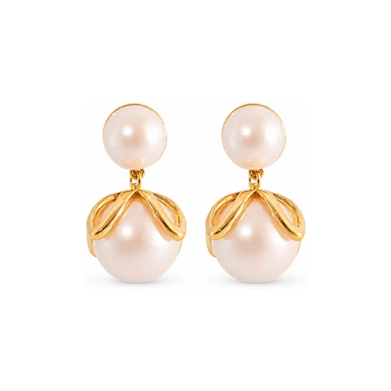 RteRme Náušnice Kallista Earrings zlatá