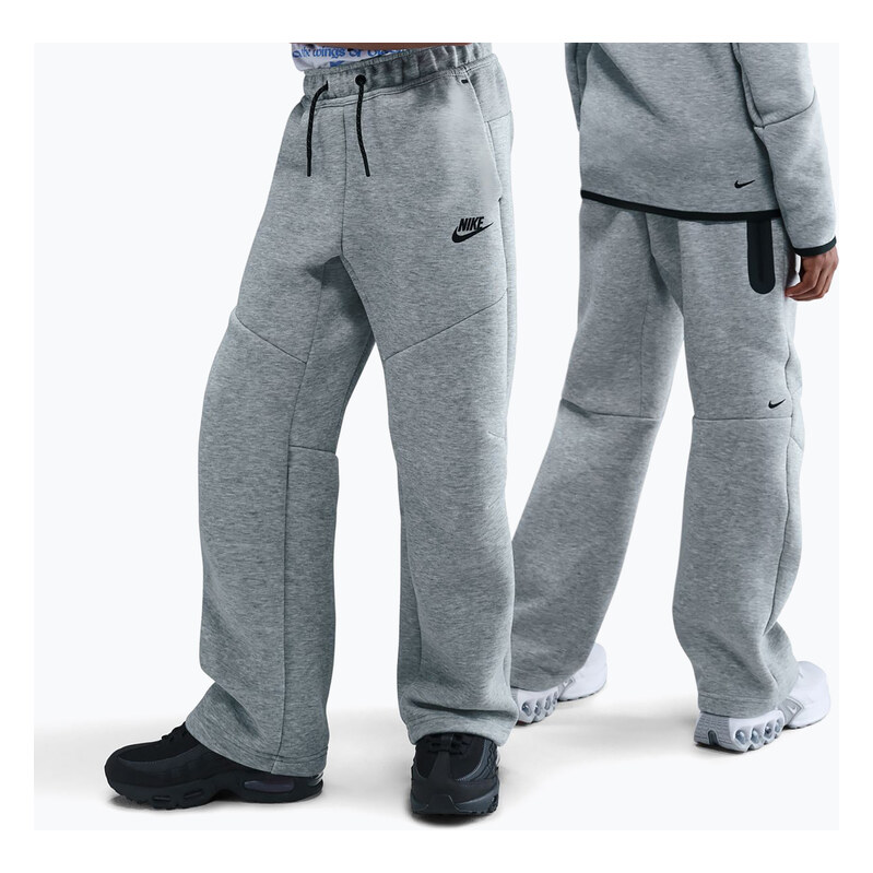 Dětské kalhoty Nike Sportswear Tech Fleece dark grey heather