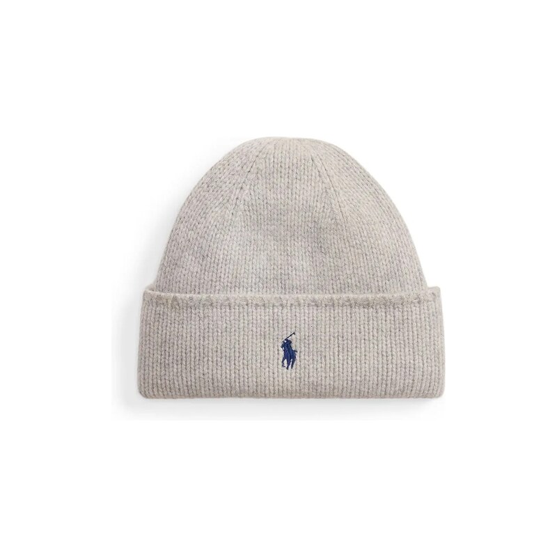 Polo Ralph Lauren pletená čepice dámská z merino vlny