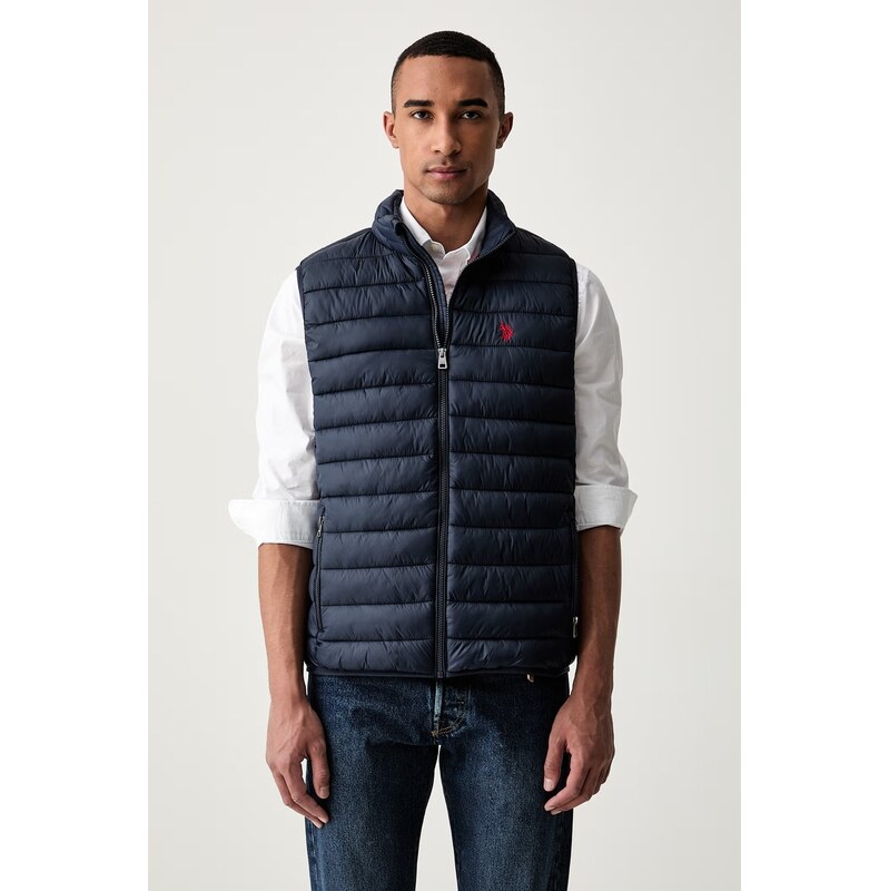 U.S. Polo Assn. vesta pánská Bound Quilted Gilet