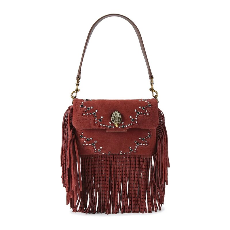 Kurt Geiger London crossbody kabelka dámská semišová OXFORD