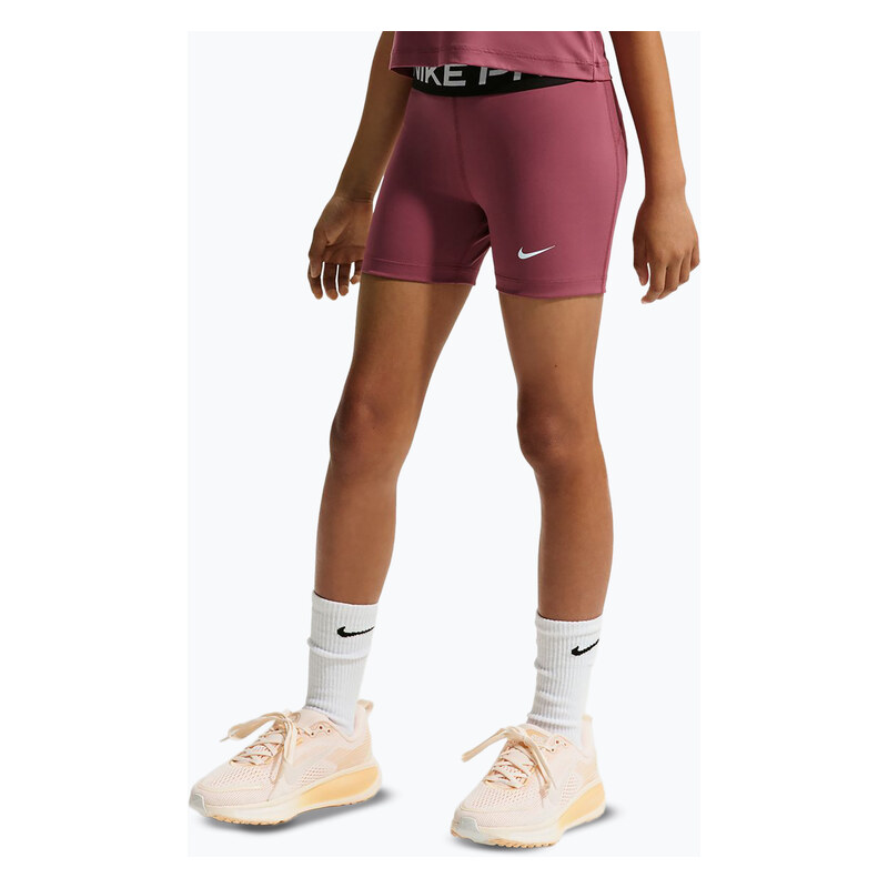 Dětské šortky Nike Pro pink smoke/white
