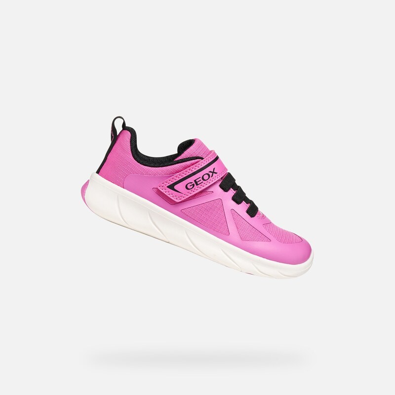 Růžové dívčí tenisky Geox Foot-run