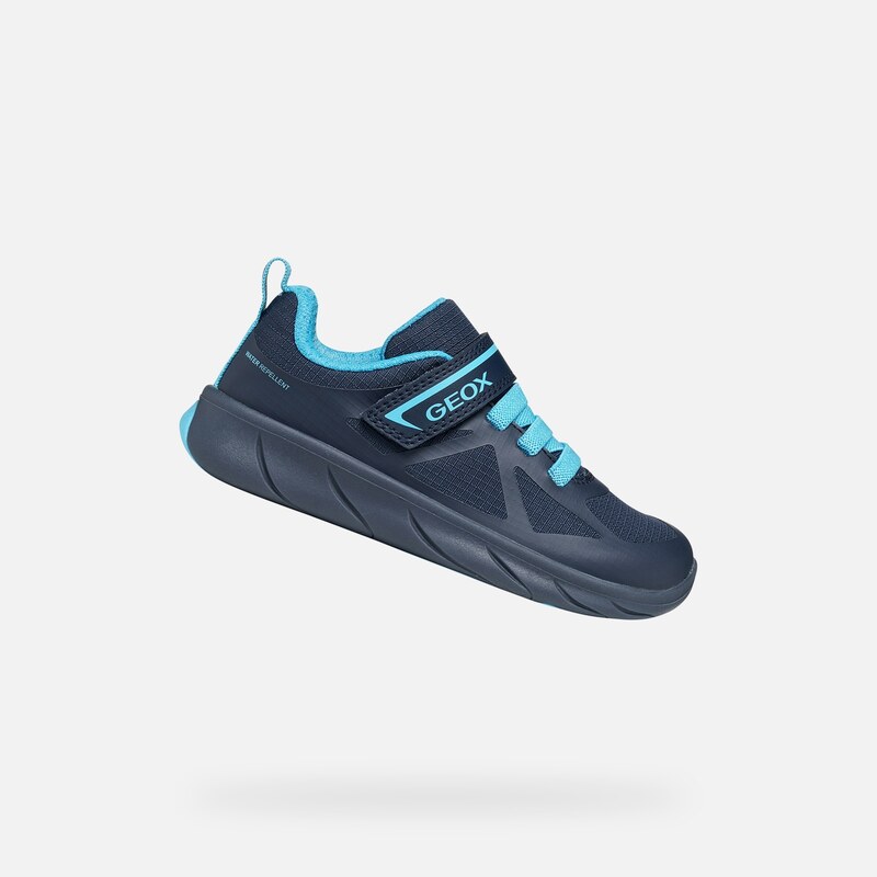 Tmavě modré chlapecké tenisky Geox Foot-run