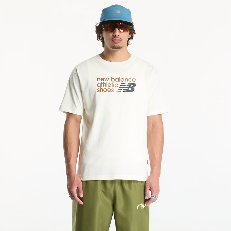 Tričko New Balance Athletics Premium Relaxed Chest Logo T-Shirt