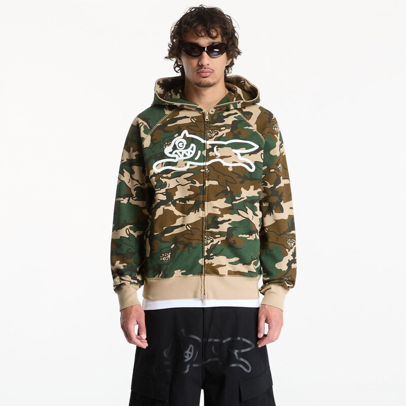 Mikina Billionaire Boys Club Icecream Running Dog Woodland Camo