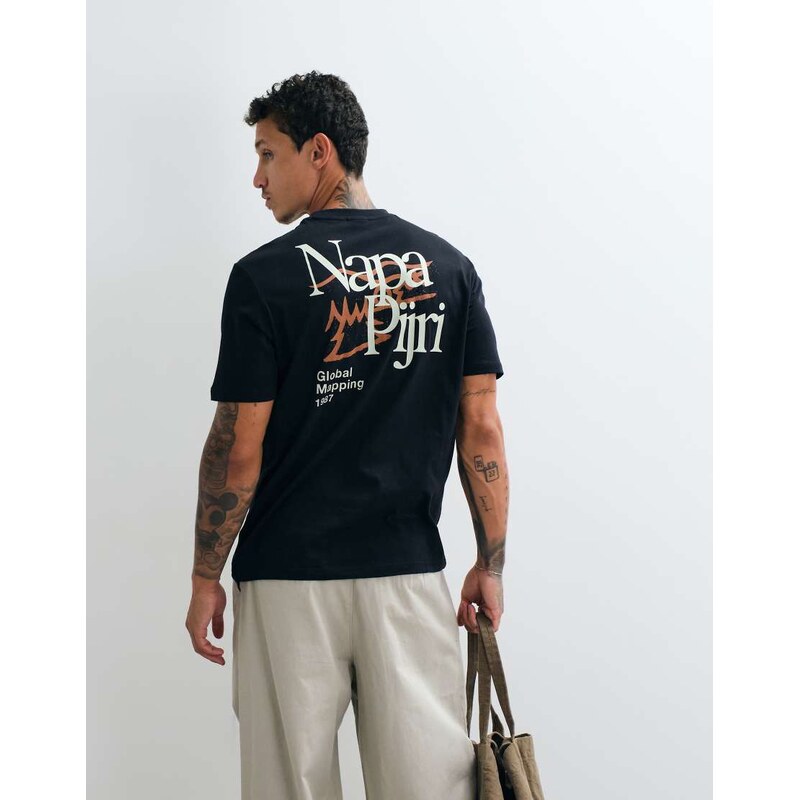 Napapijri Yourte t-shirt in black