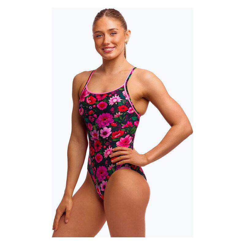 Dámské jednodílné plavky Funkita Diamond Back One pieces garden