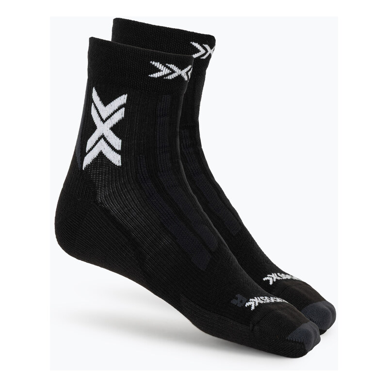 Ponožky X-Socks Hike Discover Merino Ankle x black/light grey 116856211