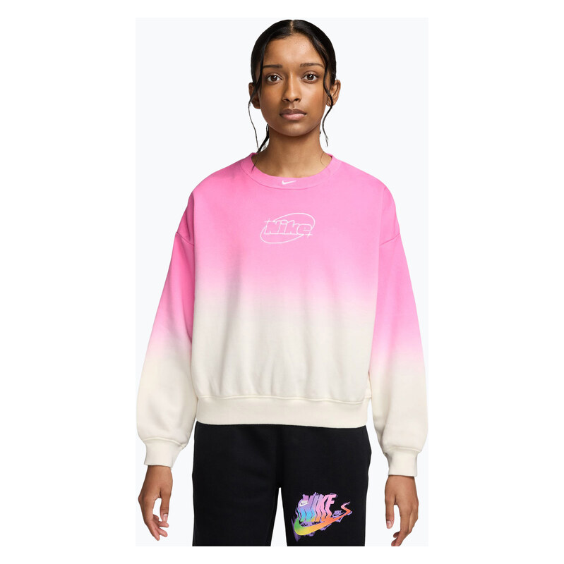 Dětská mikina Nike Sportswear Studio sail/playful pink/white