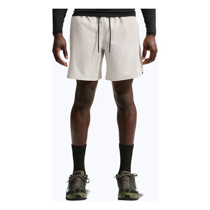 Pánské tréninkové šortky Nike Unlimited light orewood brown