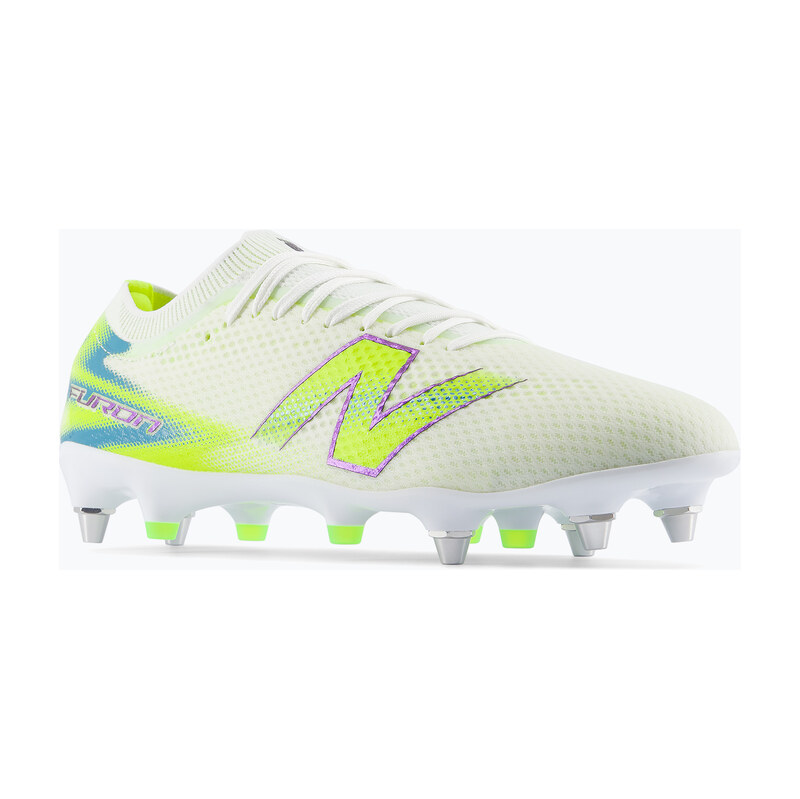 Kopačky New Balance Furon Pro V9 SG white/alkaline green