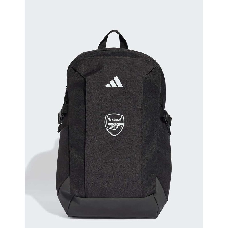 adidas performance Arsenal fc backpack in black / white