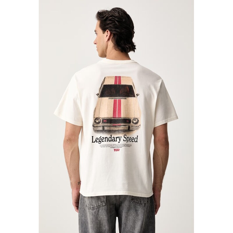 Levis basic tričko pánské bavlněné RELAXED FIT TEE